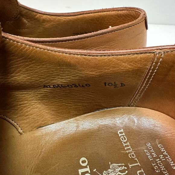 NEW HEELS Crockett & Jones x Polo Ralph Lauren Double Monk Strap England 10.5 D - Picture 10 of 12